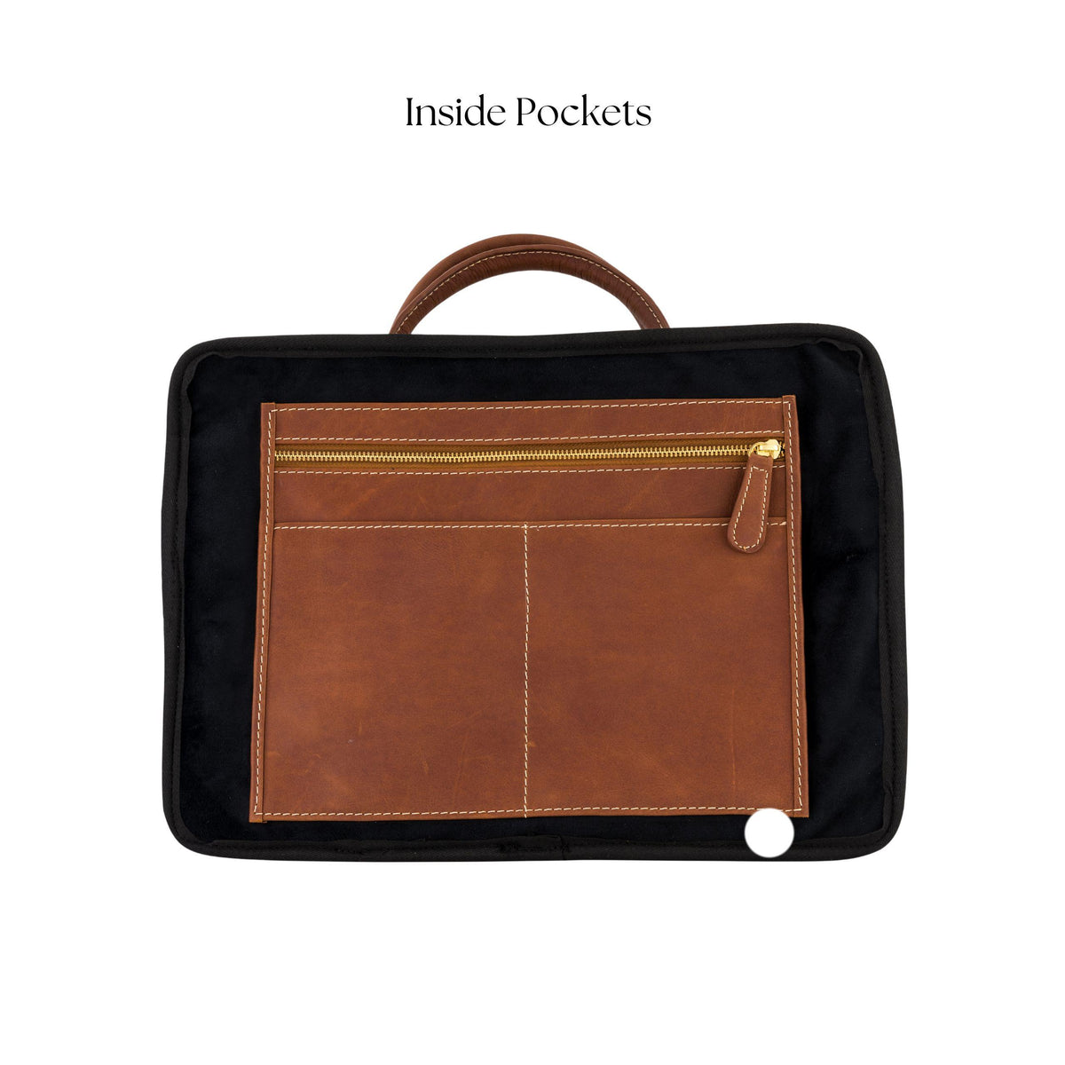 Briefcase - Vintage Tan