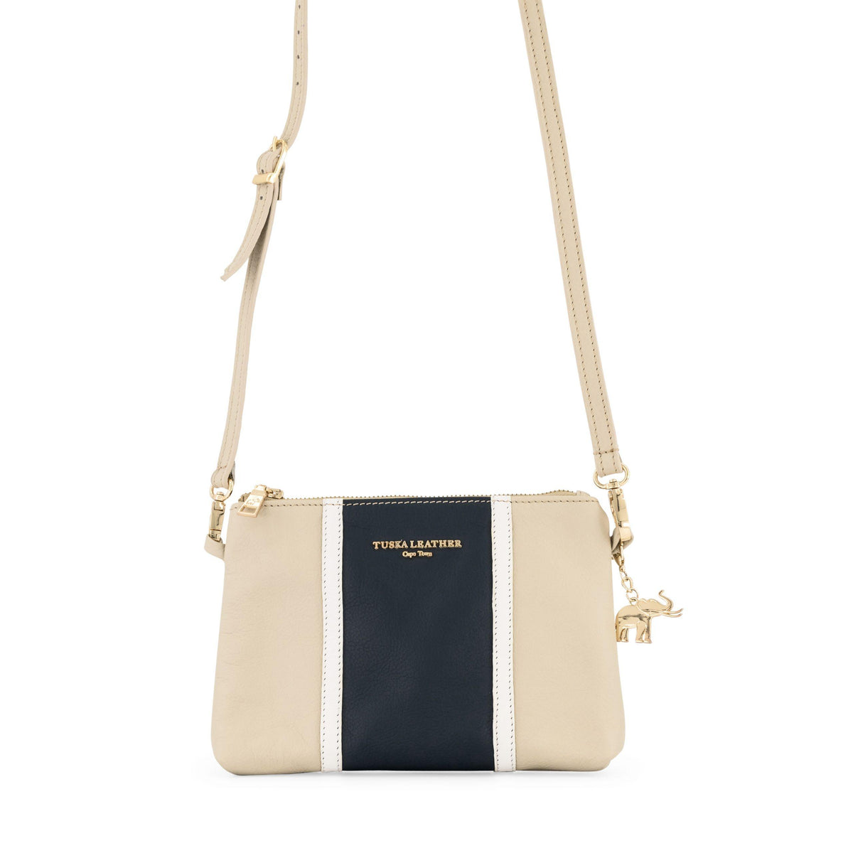 #Color_navy, white & cream