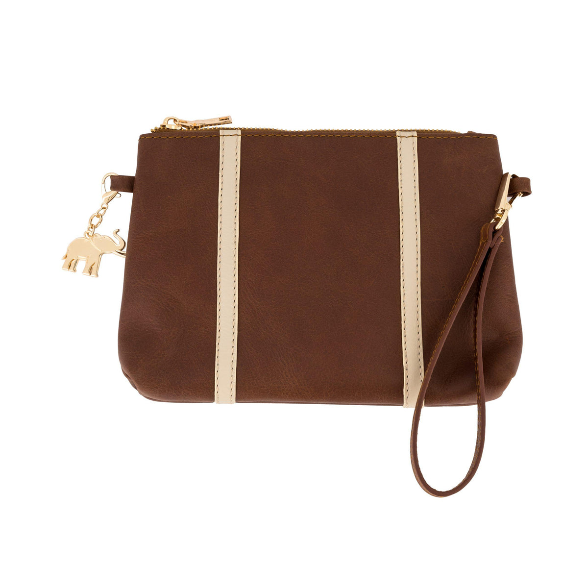 #Color_brown & cream