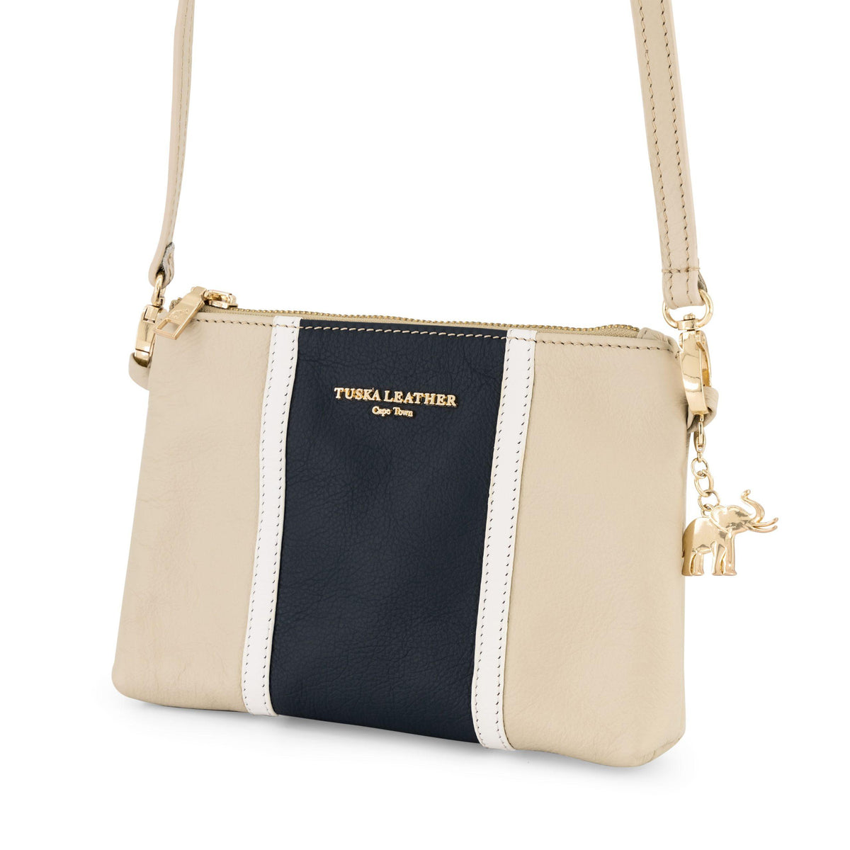 #Color_navy, white & cream
