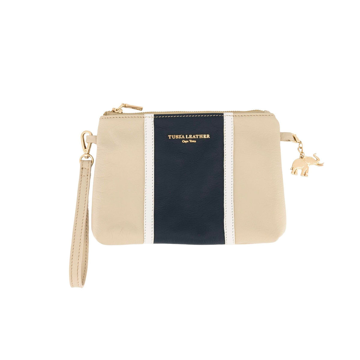 #Color_navy, white & cream